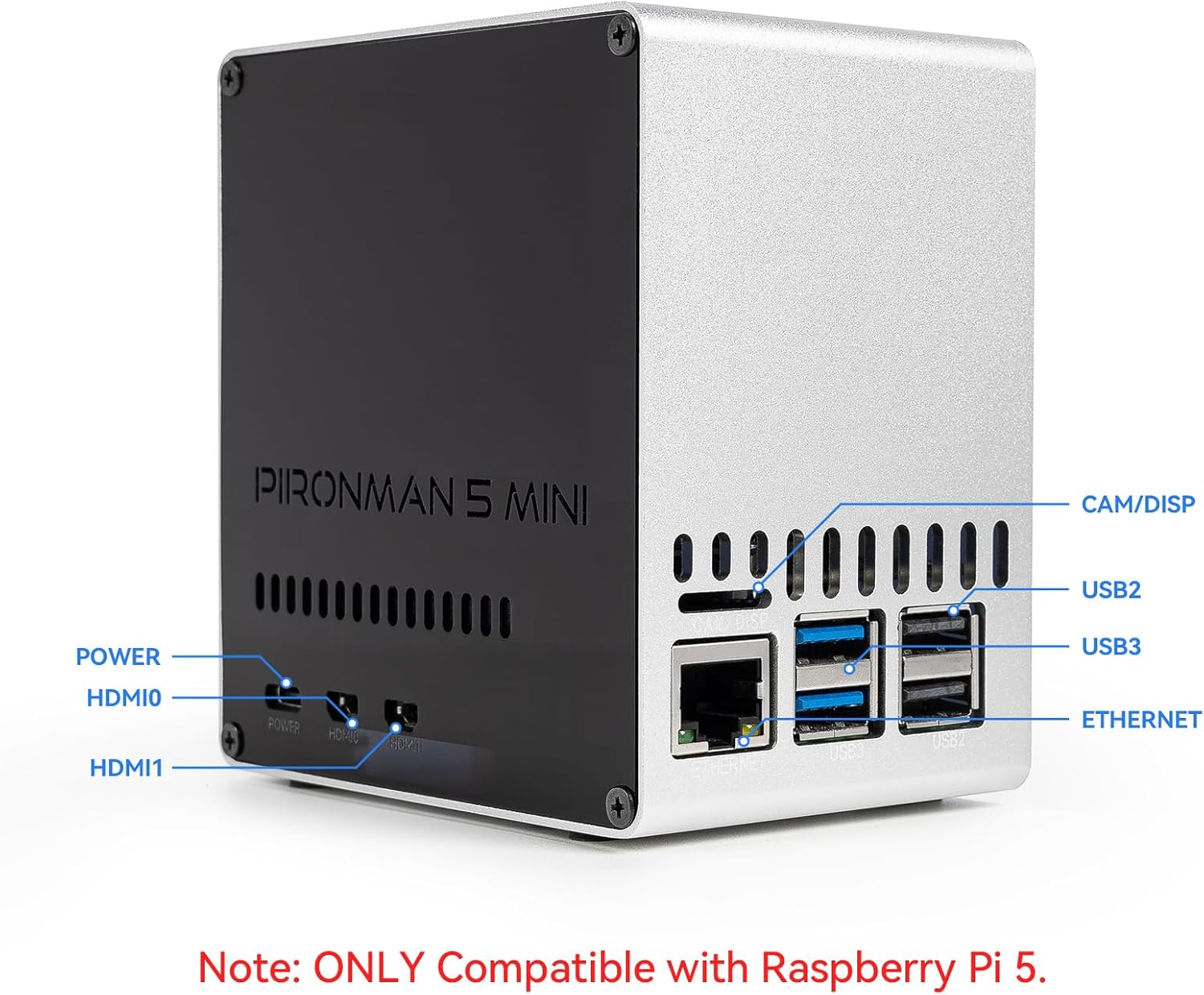 Pironman 5-Mini NVMe M.2 SSD P - огляд і ціна Turing Pi 2