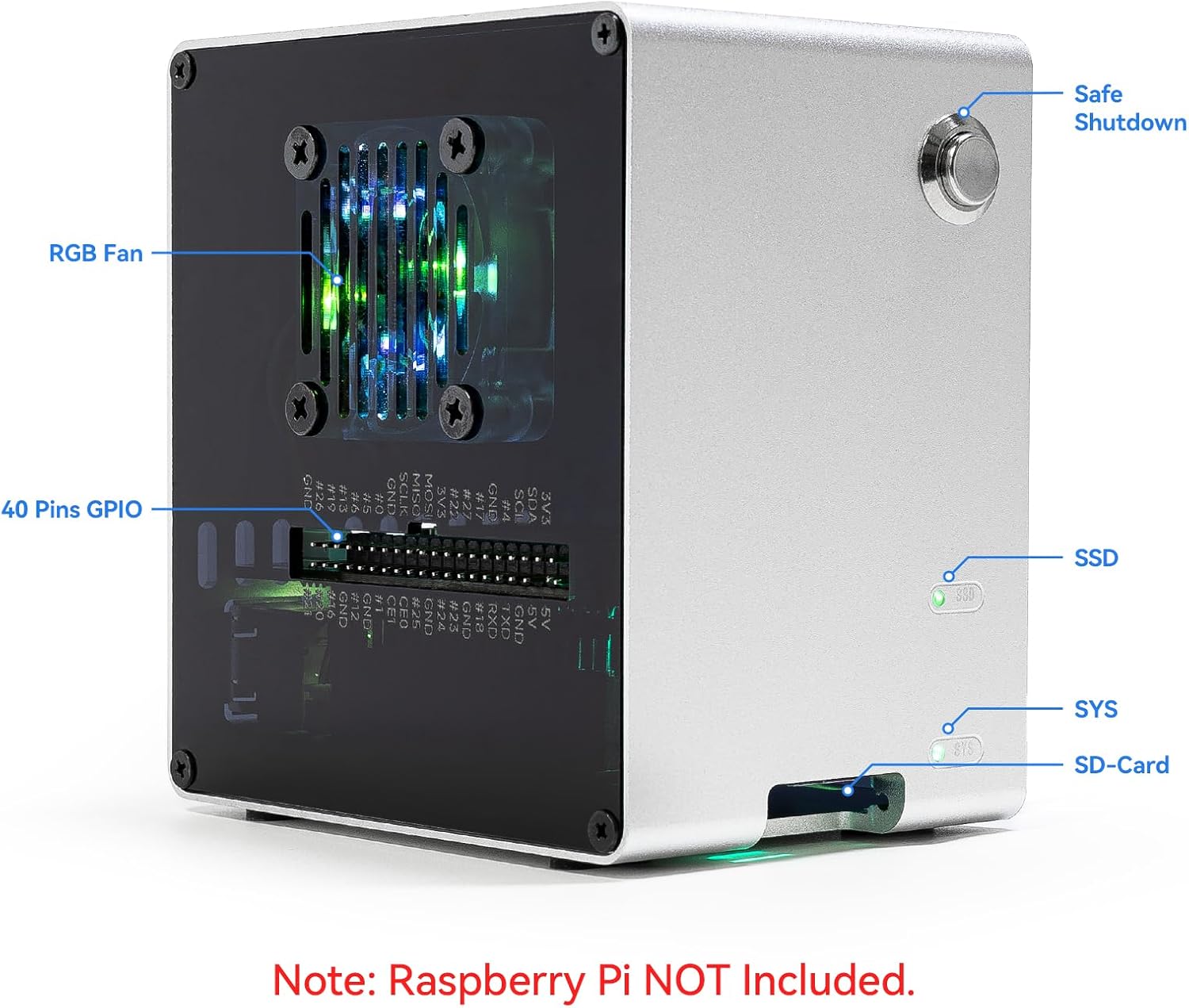 Pironman 5-Mini NVMe M.2 SSD P - огляд і ціна Turing Pi 2