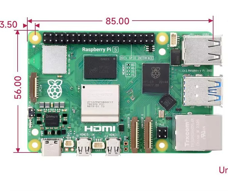 Raspberry Pi 5 Features the Br - огляд і ціна Raspberry Pi 5 8Gb